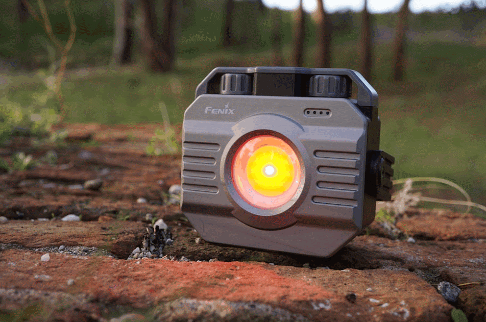 Fenix CL28R Lantern Powerbank dimmable 2700K 6000K COB Led + RED light 2x 21700 5000mAh Feature Image