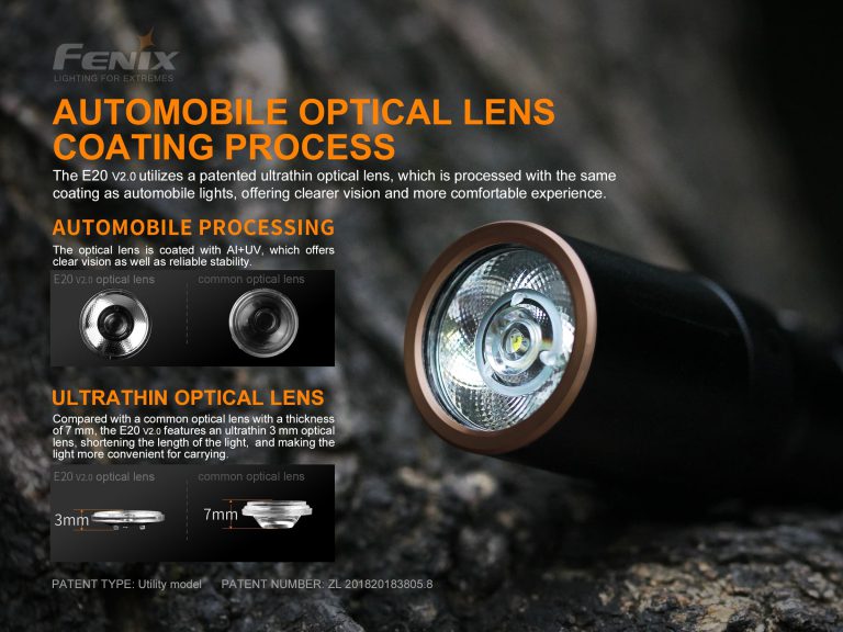 fenix e201 flashlight E20 V2.0 Premium type HAIII hard Fenix E20 V2 Flashlight Unboxing