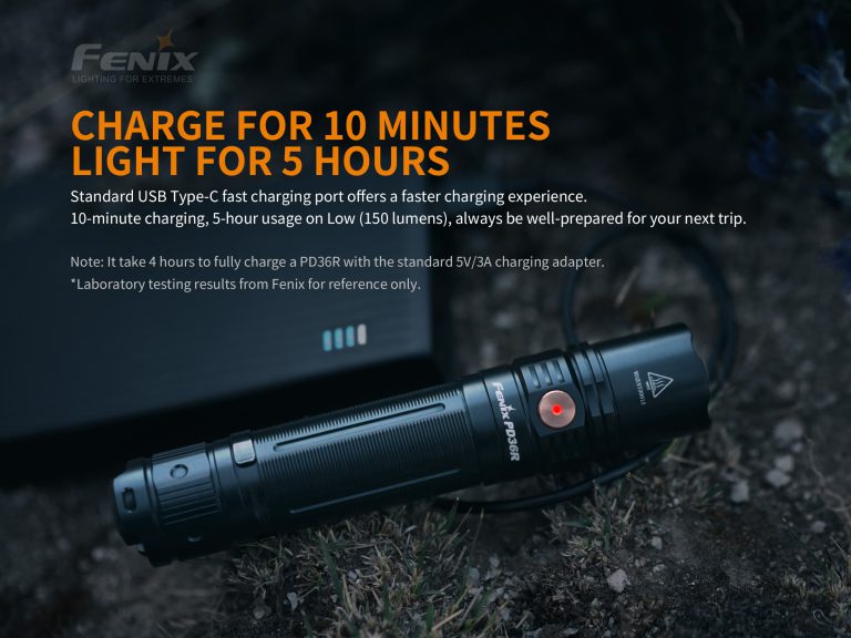 Compact USB-C Tactical Flashlight | Fenixlight