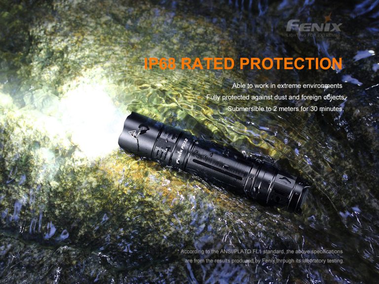 Compact and Powerful PD32 V2.0 Flashlight | Fenixlight