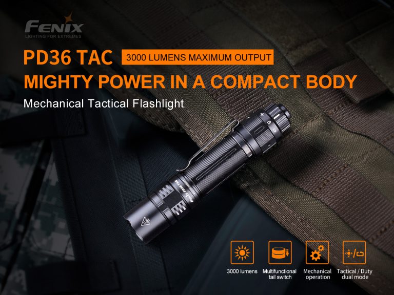 フィックスライト High-Performance Tactical Flashlight | Fenixlight