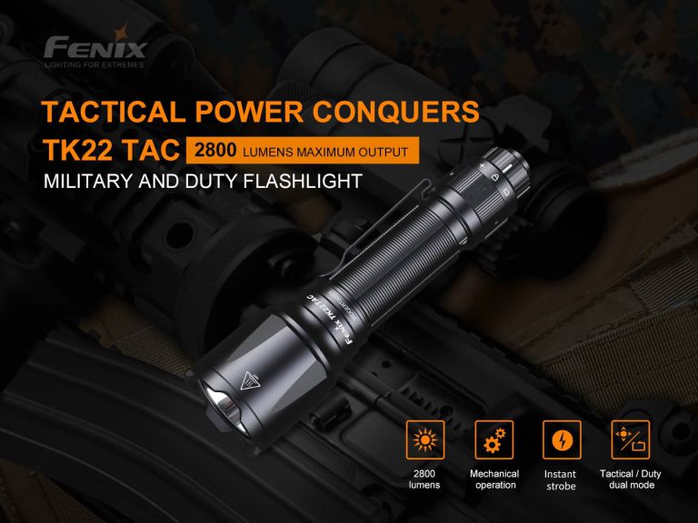 Powerful Tactical Flashlight | Fenixlight