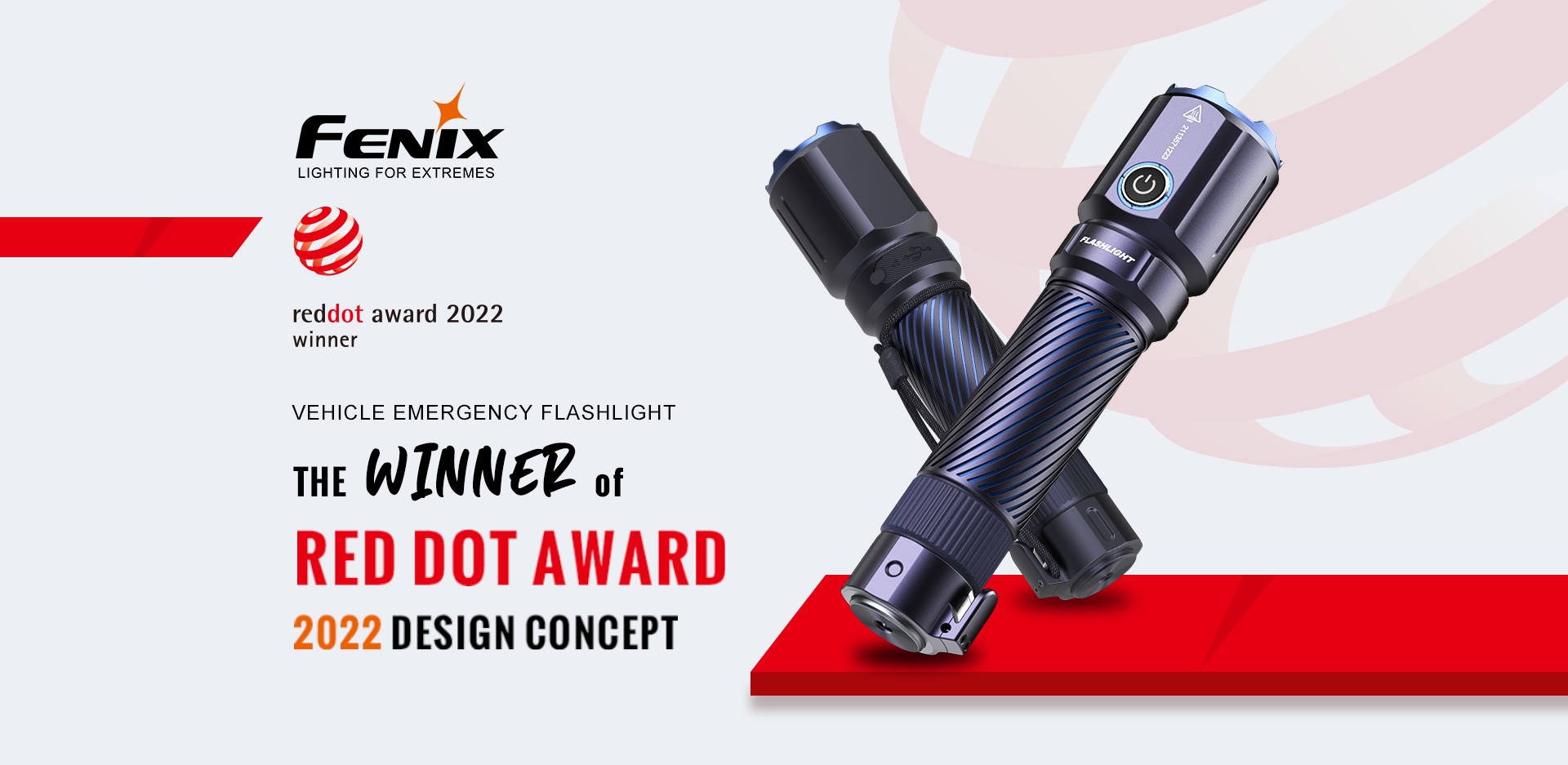 fenix flashlight 2022 PD25R Rechargeable EDC 200 lumens and reaches a beam range of up to 490 meters Fenix LD22 V2.0 Rechargeable Flashlight