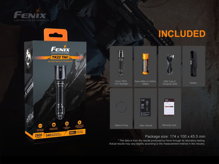 Powerful Tactical Flashlight | Fenixlight
