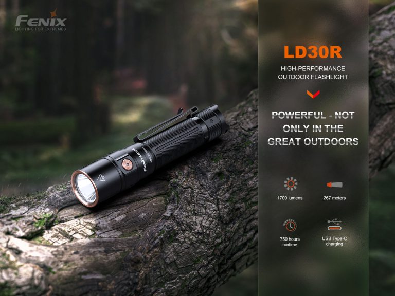 High-Performance LD30R Flashlight | Fenixlight