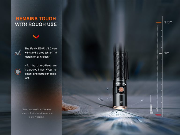 Compact E28R V2.0 EDC Flashlight | Fenixlight