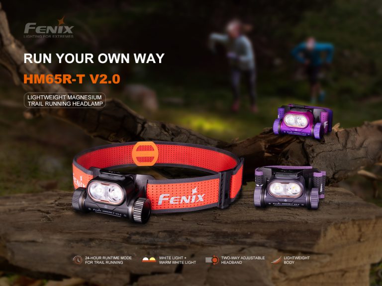 Lightweight Magnesium Trail Running Headlamp | Fenixlight