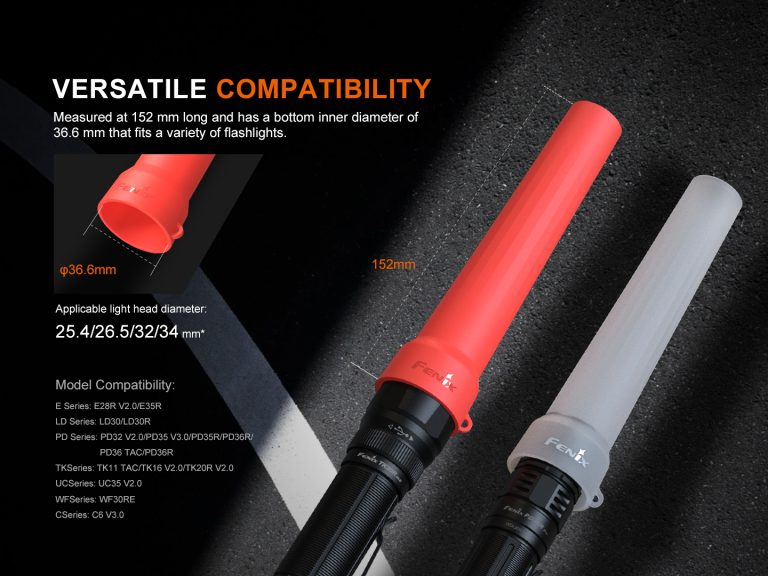 High-Visibility Silicone Traffic Wand | Fenixlight