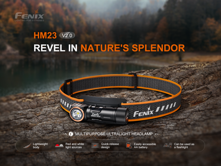 Lightweight Multipurpose Headlamp | Fenixlight