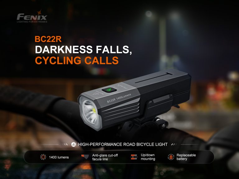 High-Performance Bicycle Light BC22R | Fenixlight