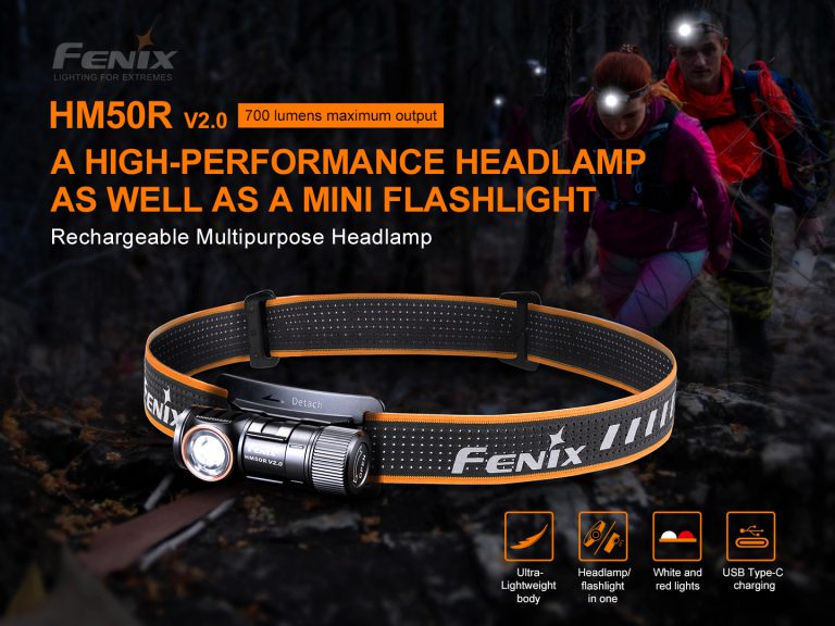 High-Performance HM50R V2.0 Headlamp | Fenixlight