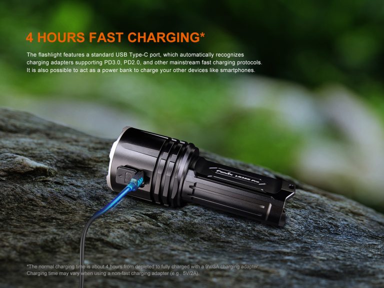Fenix LR35R Pro SUPER BRIGHT PALM-SIZED SEARCHING FLASHLIGHT