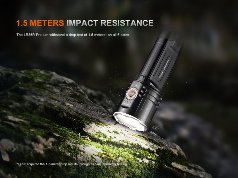 Fenix LR35R Pro SUPER BRIGHT PALM-SIZED SEARCHING FLASHLIGHT