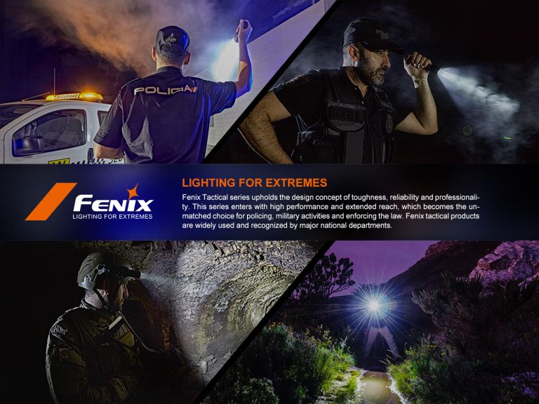 The Fenix CP50R delivers up to 5500 lumens, a 450 m beam, and 240