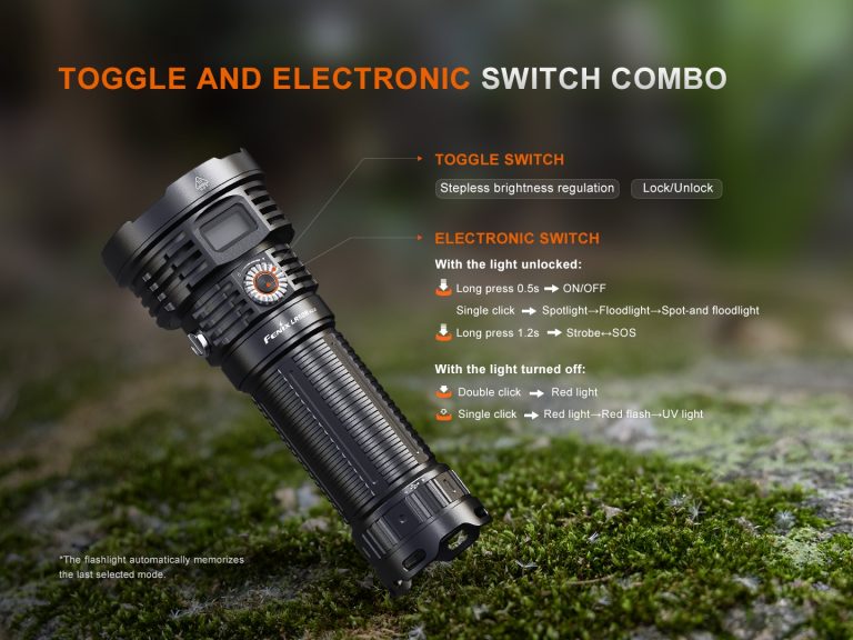 fenix blacklight tactical flashlight LR35R PRO Rechargeable Powerful Flashlight with UV The Fenix TK35R is a powerful long TK25R - Fenix