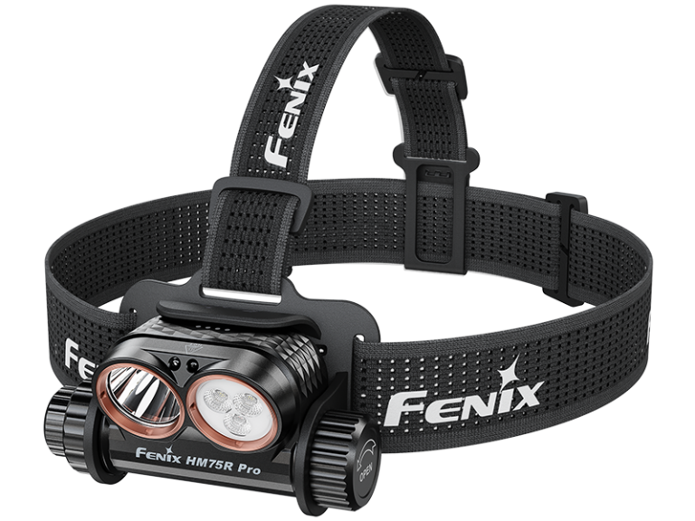 The Fenix HM60R V2.0 is a high-performance metal headlamp that
